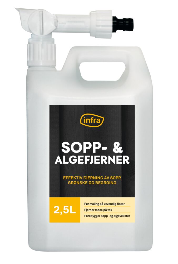 Infra sopp- og algefjerner