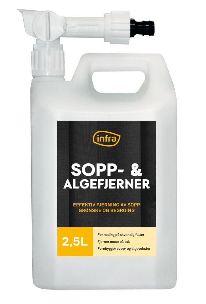 Infra sopp- og algefjerner