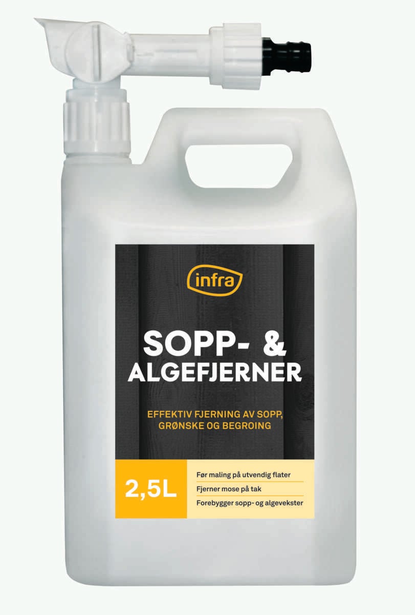 Infra sopp- og algefjerner