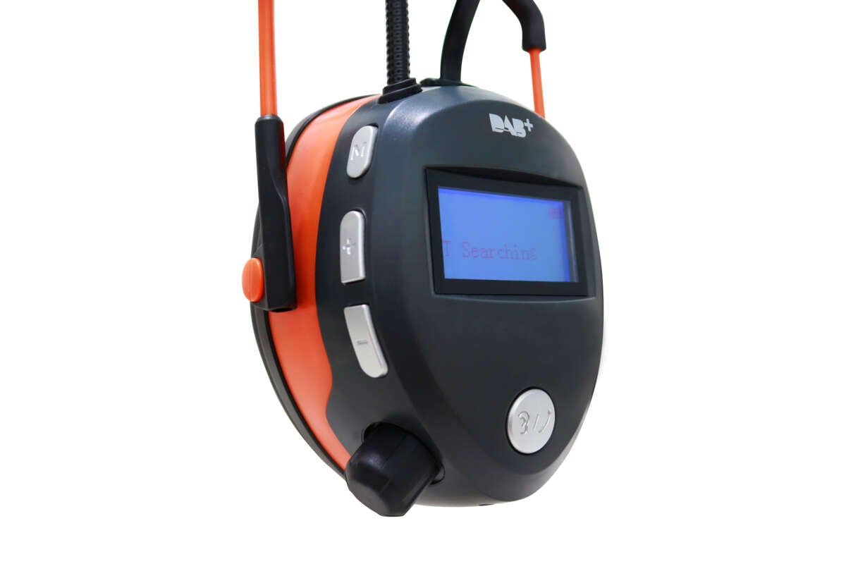 Boxer hørselsvern med trådløs radio FM/DAB+/Bluetooth