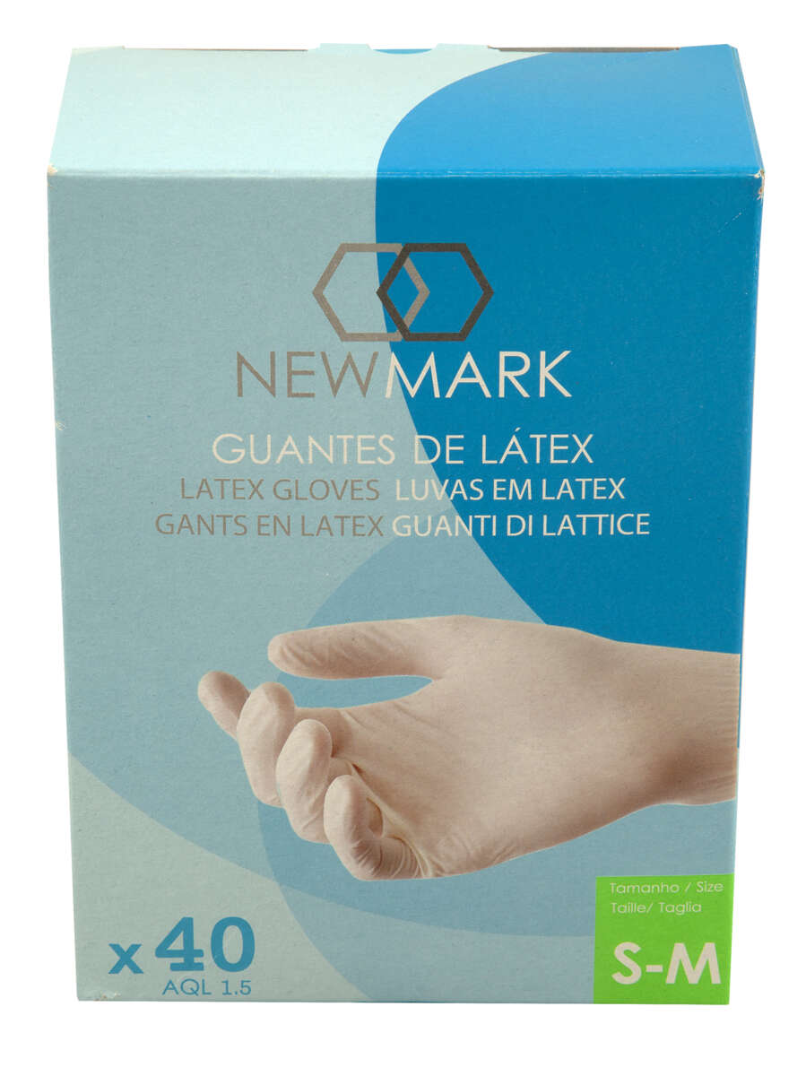 Latex engangshansker 40 stk