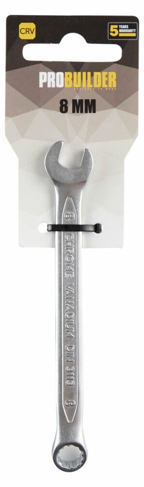 Kombinasjonsnøkkel 8mm PROBUILDER
