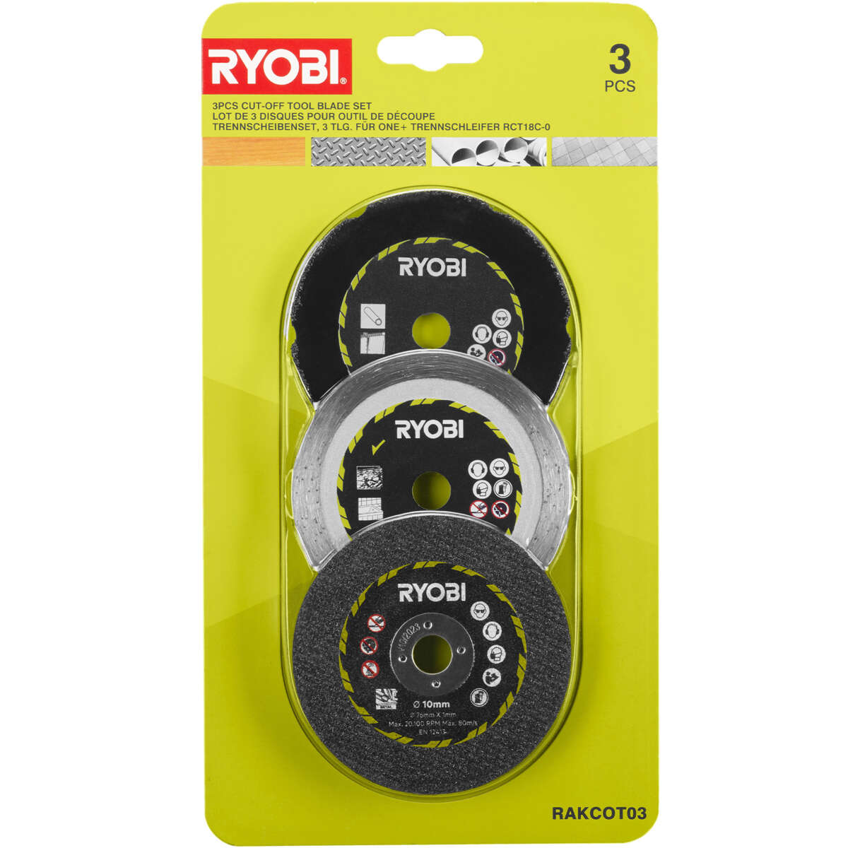 Ryobi Multikapp Sagblad 3 stk