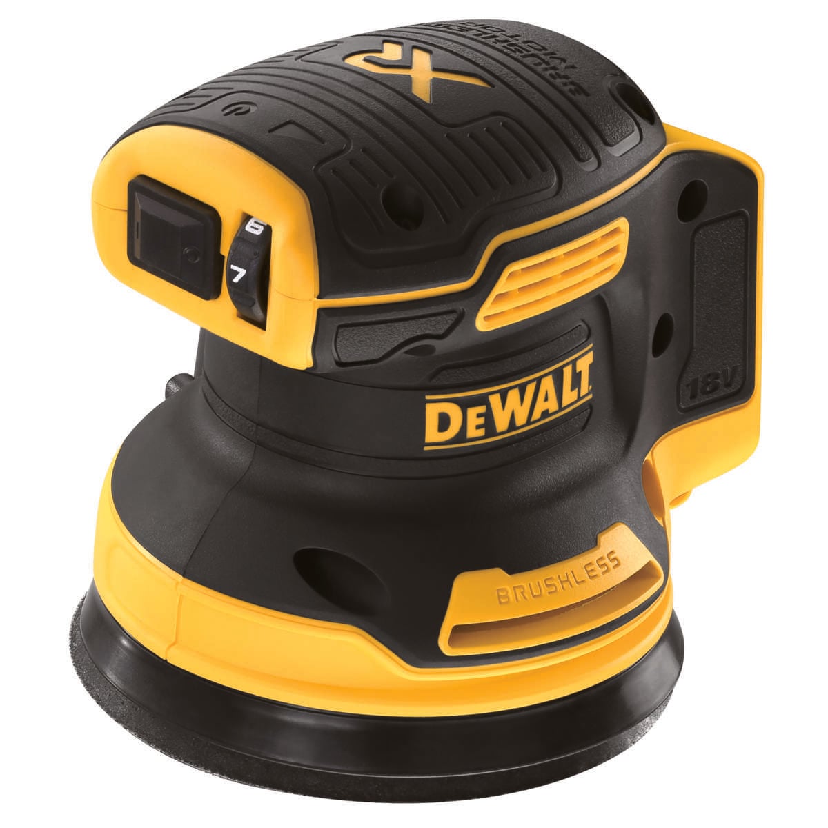 DeWalt DCW210N-XJ eksentersliper u/batteri