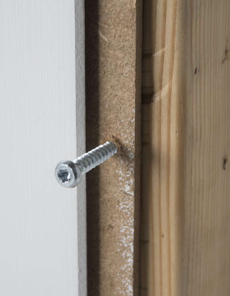 Huntonit skrue - spesiallaget for trefiberprodukter