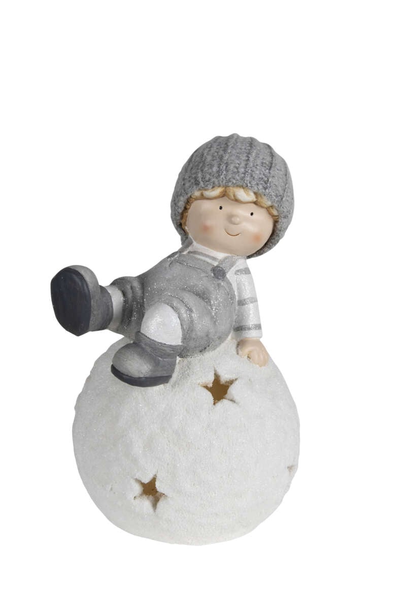 Figur på snøball