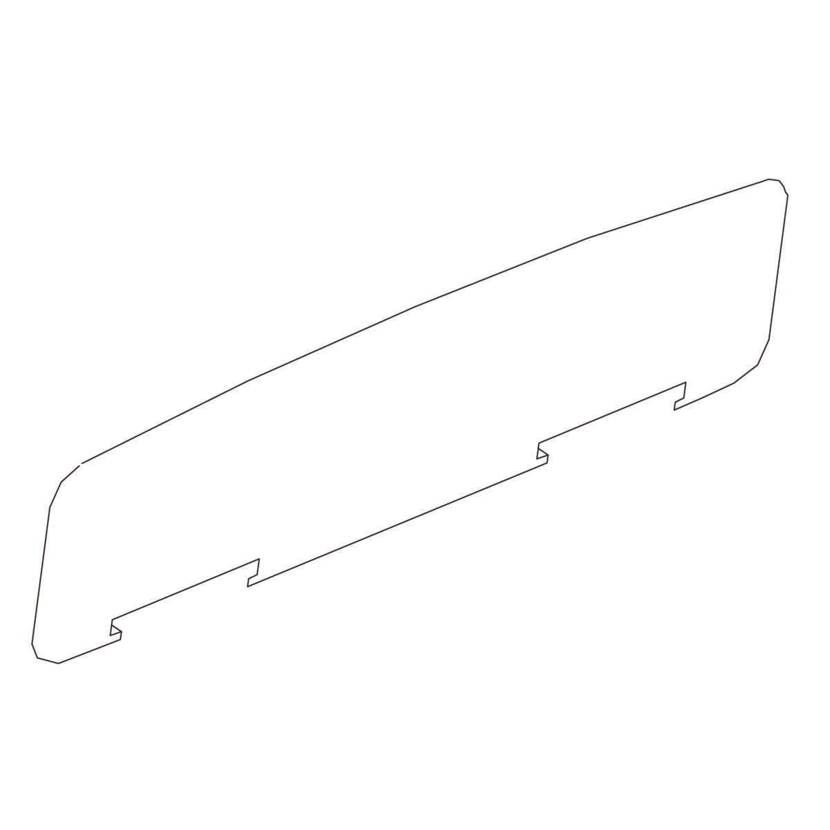 Krifon Endestykke Altanrekke Aluminium