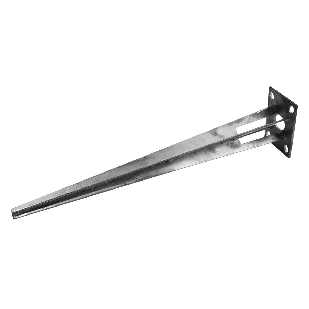 Krifon Jordspyd for Aluminiumsstolpe med plate