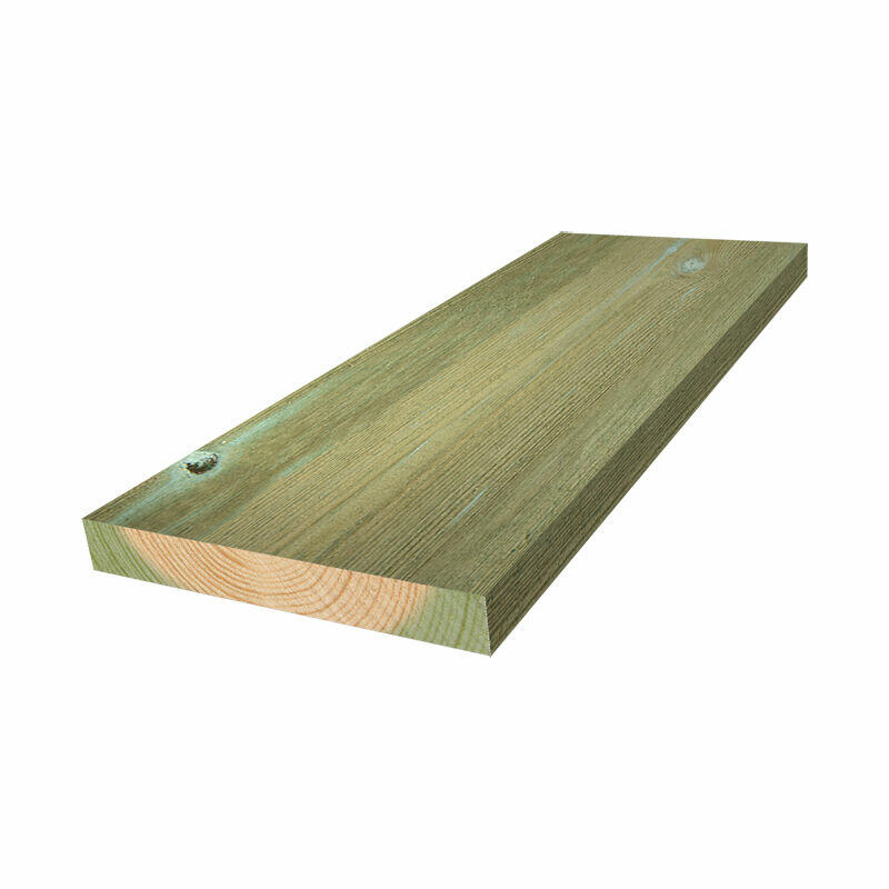 22x148 rektangulær impregnert furu kledning