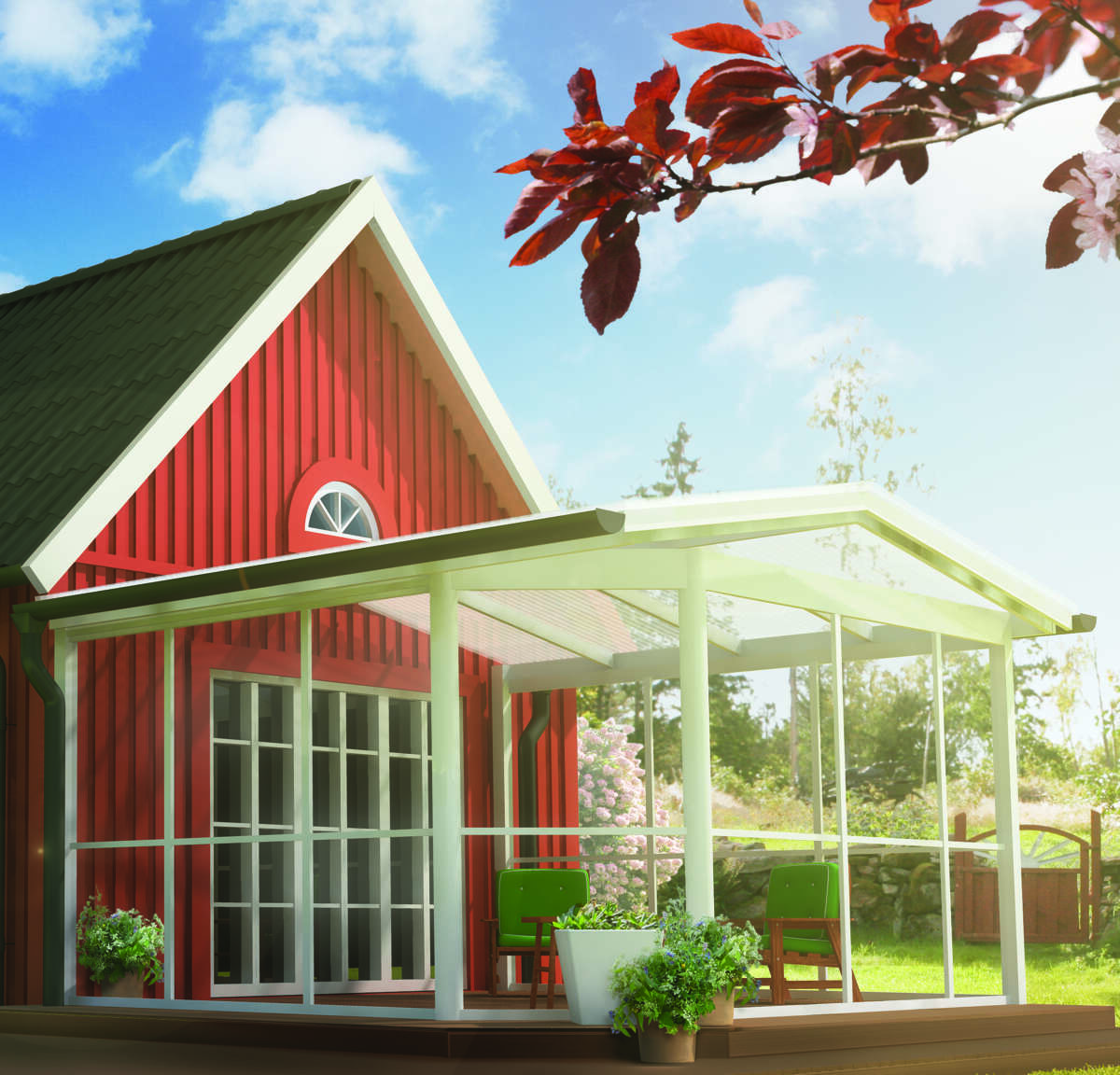 gop Multiglas kanalplast 16 mm 120 cm bredde