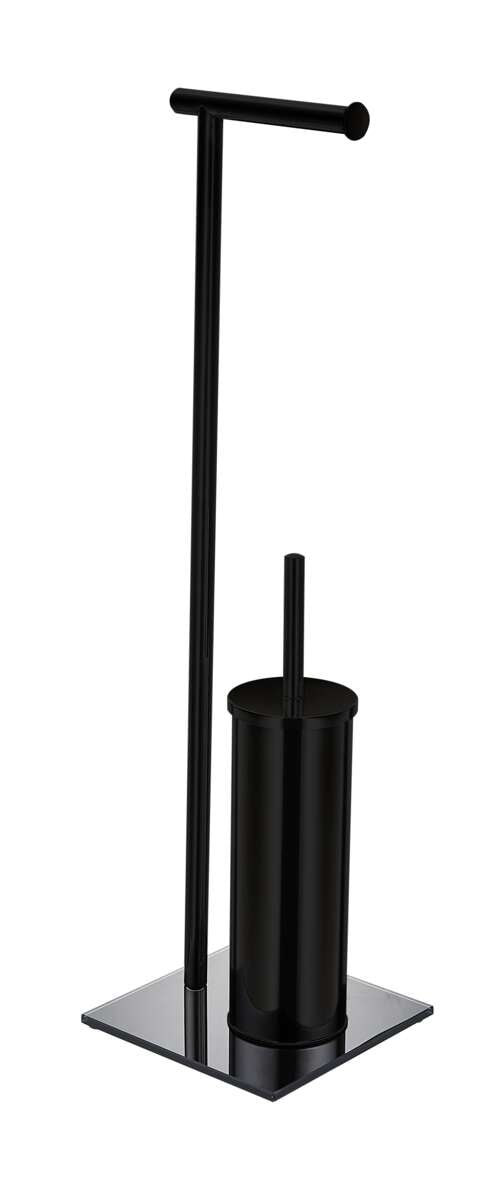 Duxa gulv toalettrullholder med børste