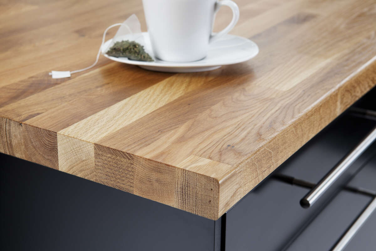 Fritzøe Level heltre eik 40mm x 3020 mm x 635mm B/C kvalitet benkeplate