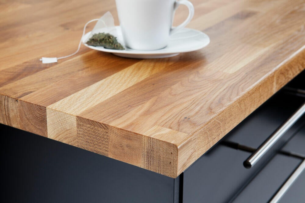 Fritzøe Level heltre eik  40mm x 3020 mm x 635mm B/C kvalitet benkeplate