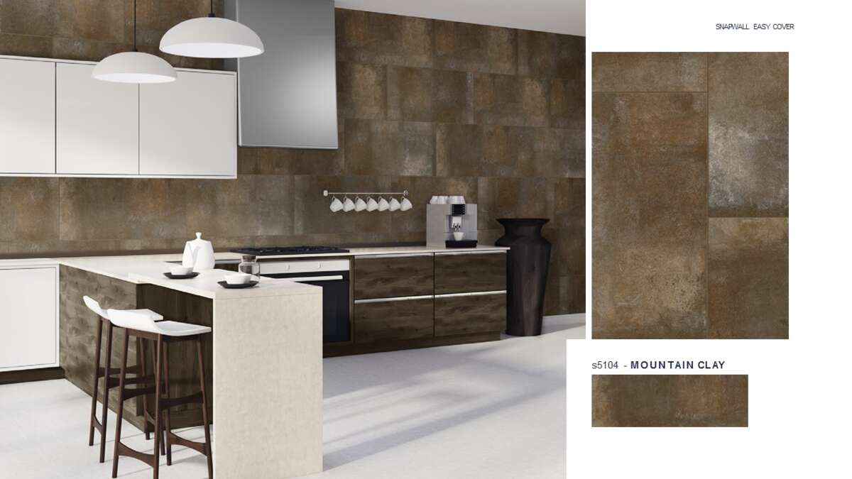 Snapwall Easy Cover Xl Raw Concrete fliser