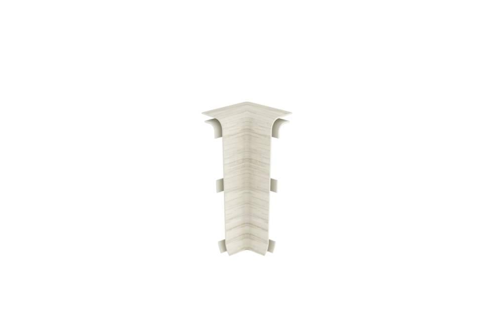 Kabellist - 2 stk innv hjørne pvc eik 602