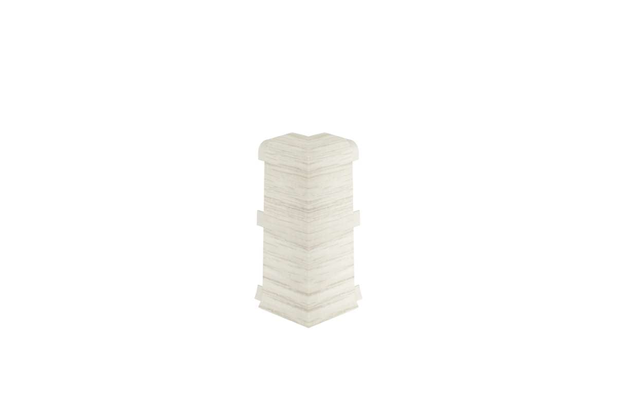 Kabellist - 2 stk utv hjørne pvc eik 602