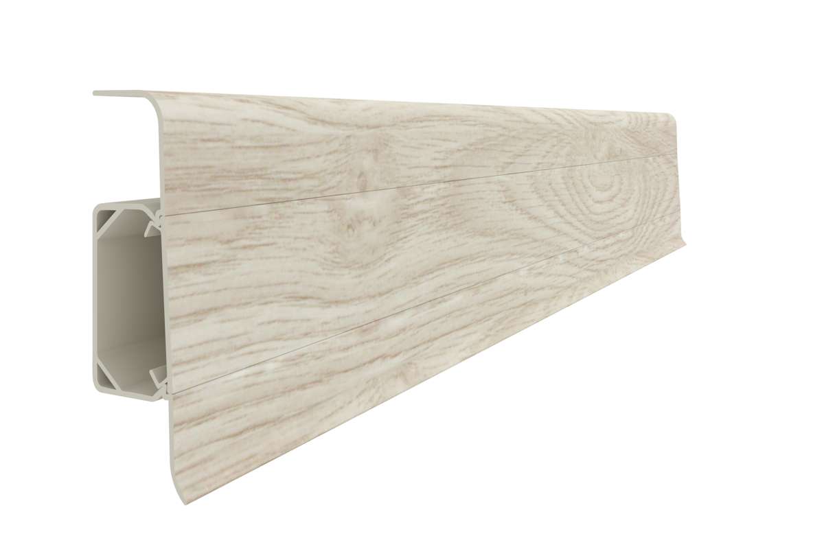 22x67x2500mm Kabellist - fotlist pvc eik 603