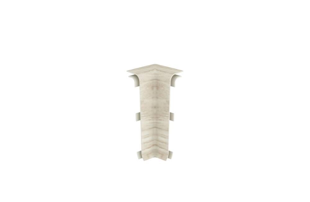 Kabellist - 2 stk innv hjørne pvc eik 603