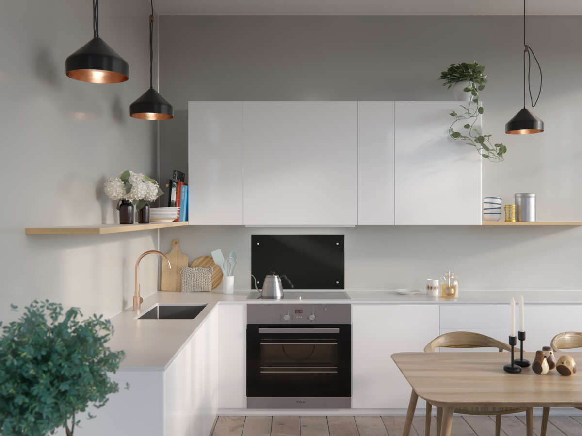 Fibo glassplate 700 mm