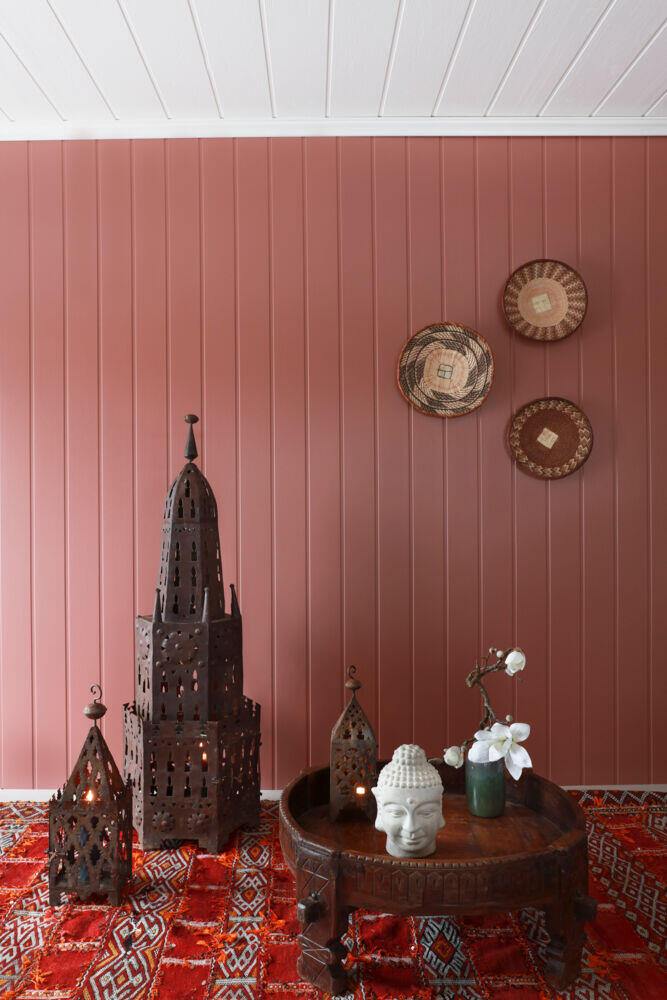 Huntonit Skygge vegg, Terracotta