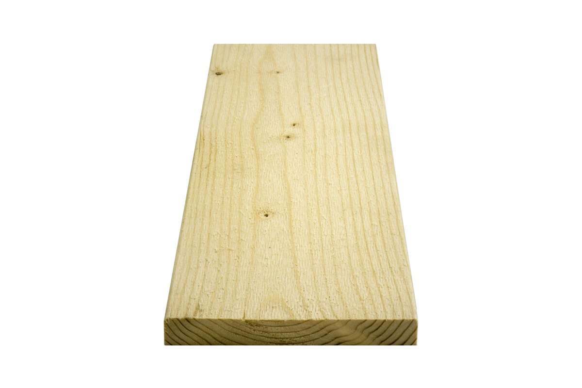 19X123 Rektangulær kledning gran