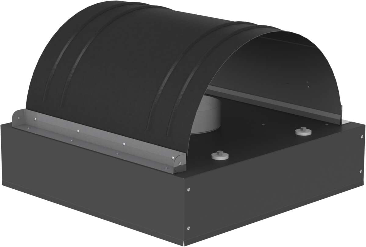 Tolmer regnhette firkant Ø150