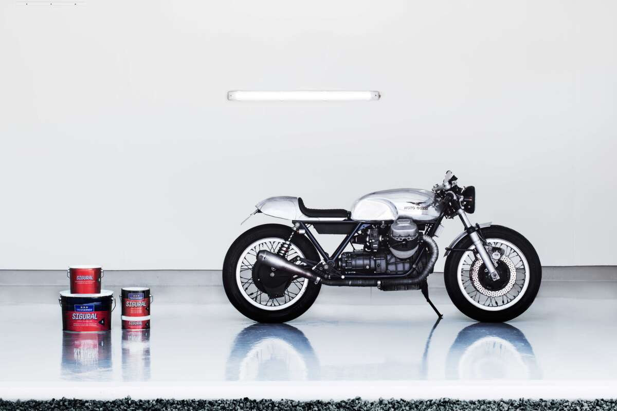 TreStjerner Sigural epoxy grunning gulvmaling