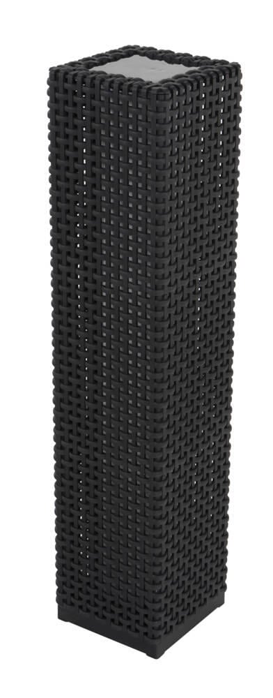 Solarlampe sort