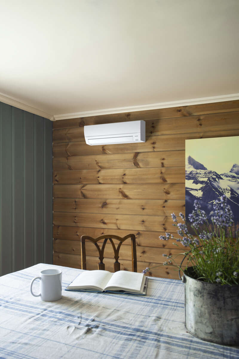 Mitsubishi Iguru 6600 varmepumpe, ferdig montert