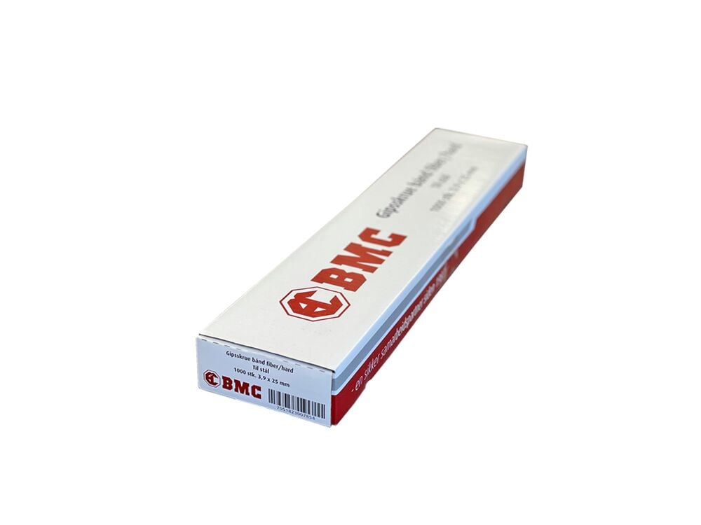 Skrue BMC fiber/hard gips bånd 25 MM