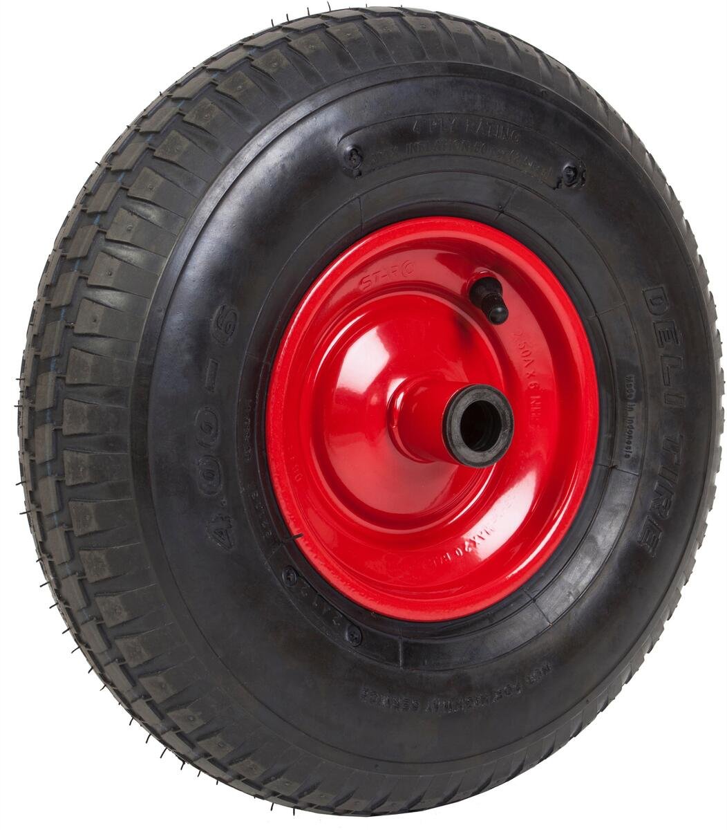 Fiskars hjul 4.00X6, 4 lag til hagebår