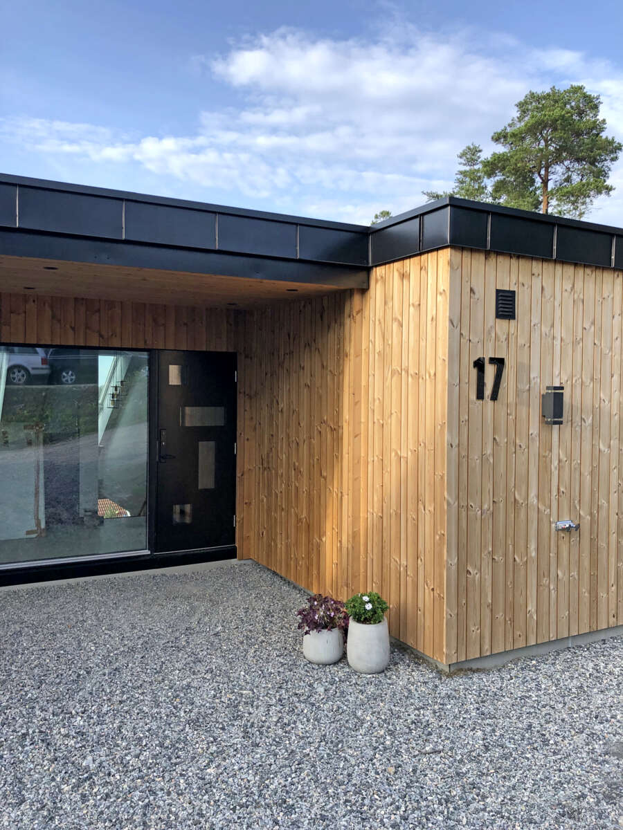 Harmonie Melsomvik ytterdør