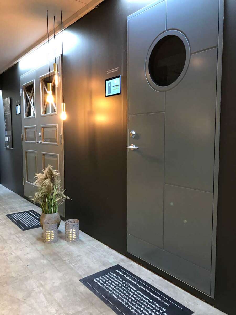 Harmonie Stavern ytterdør