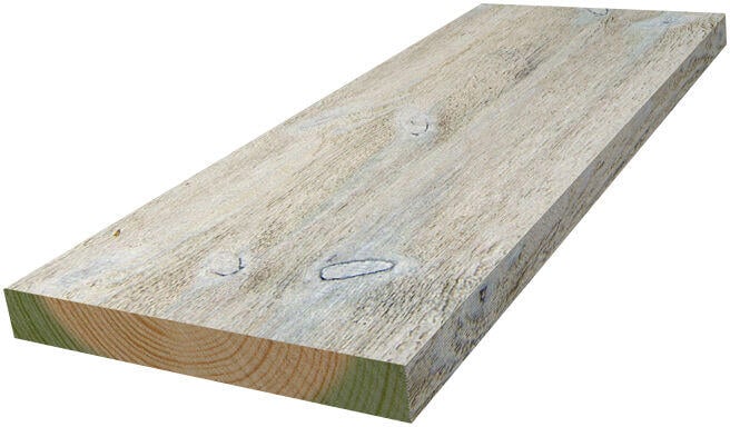 19x148 rektangulær impregnert kledning
