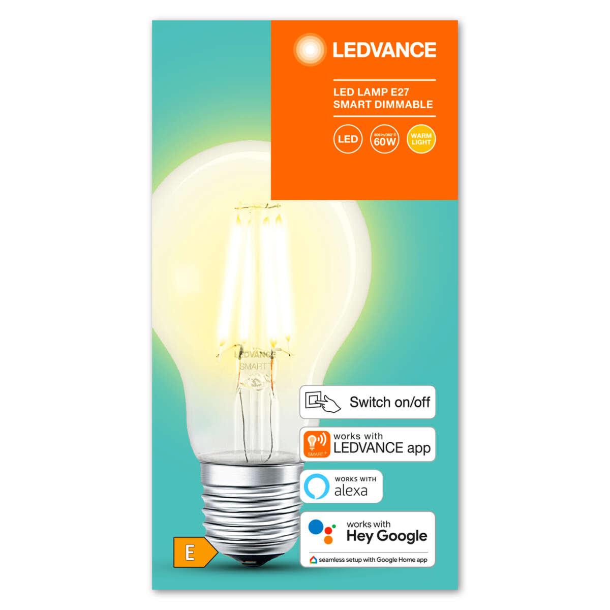 LEDVANCE Bluetooth SMART+ Classic A pære