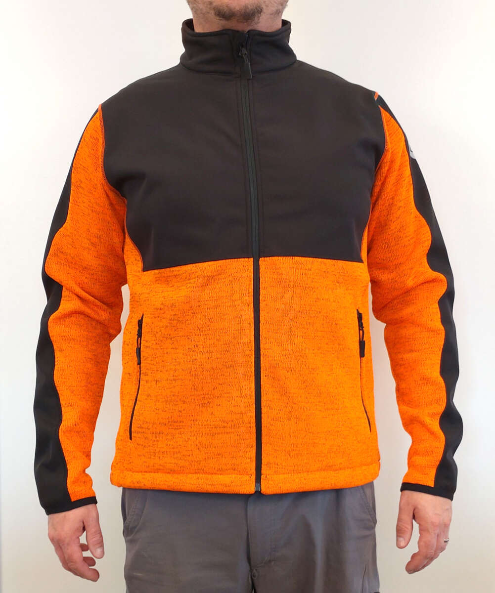 Synfiber Warm fleecejakke herre