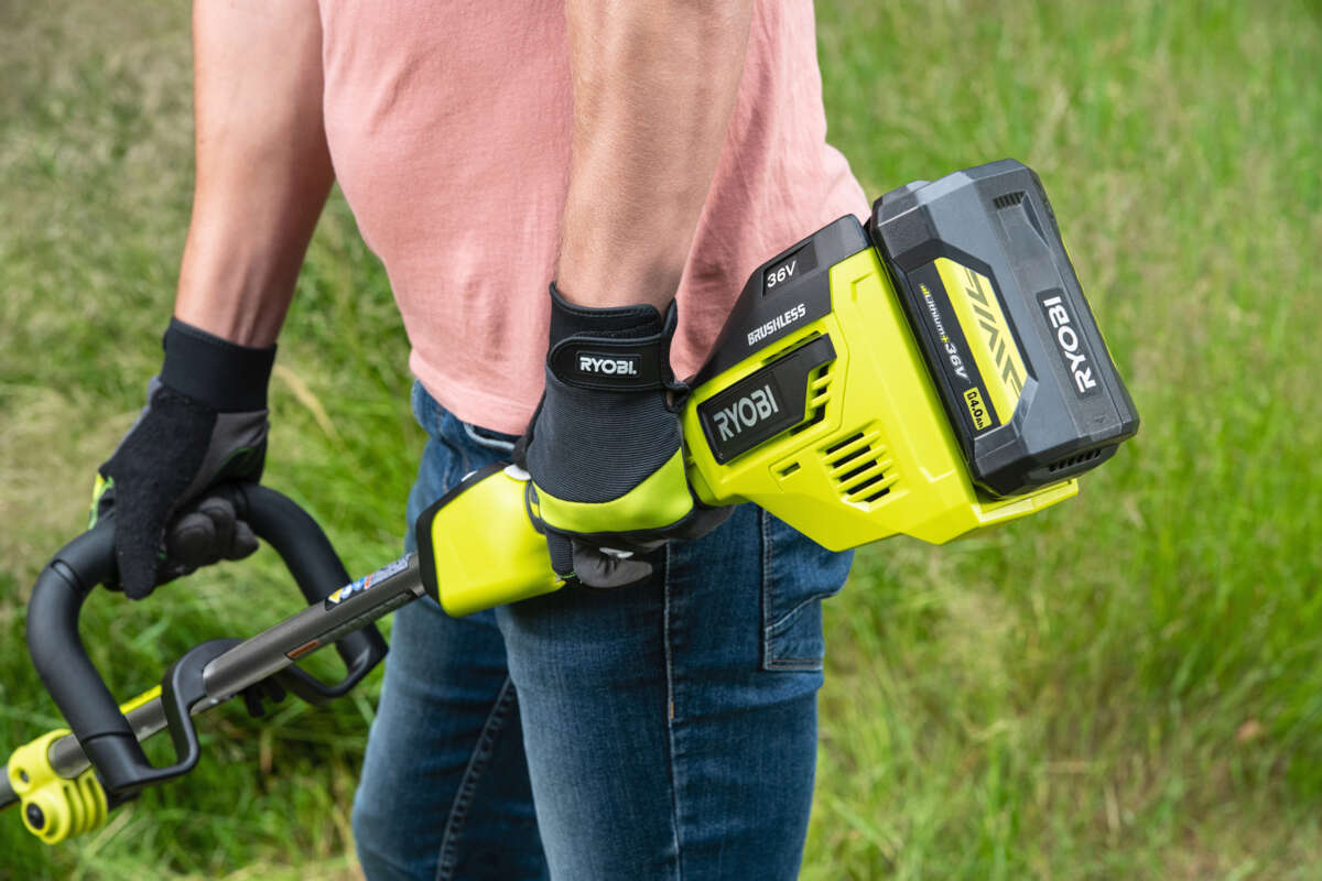 Ryobi RY36ELTX33A-0 gresstrimmer u/batteri