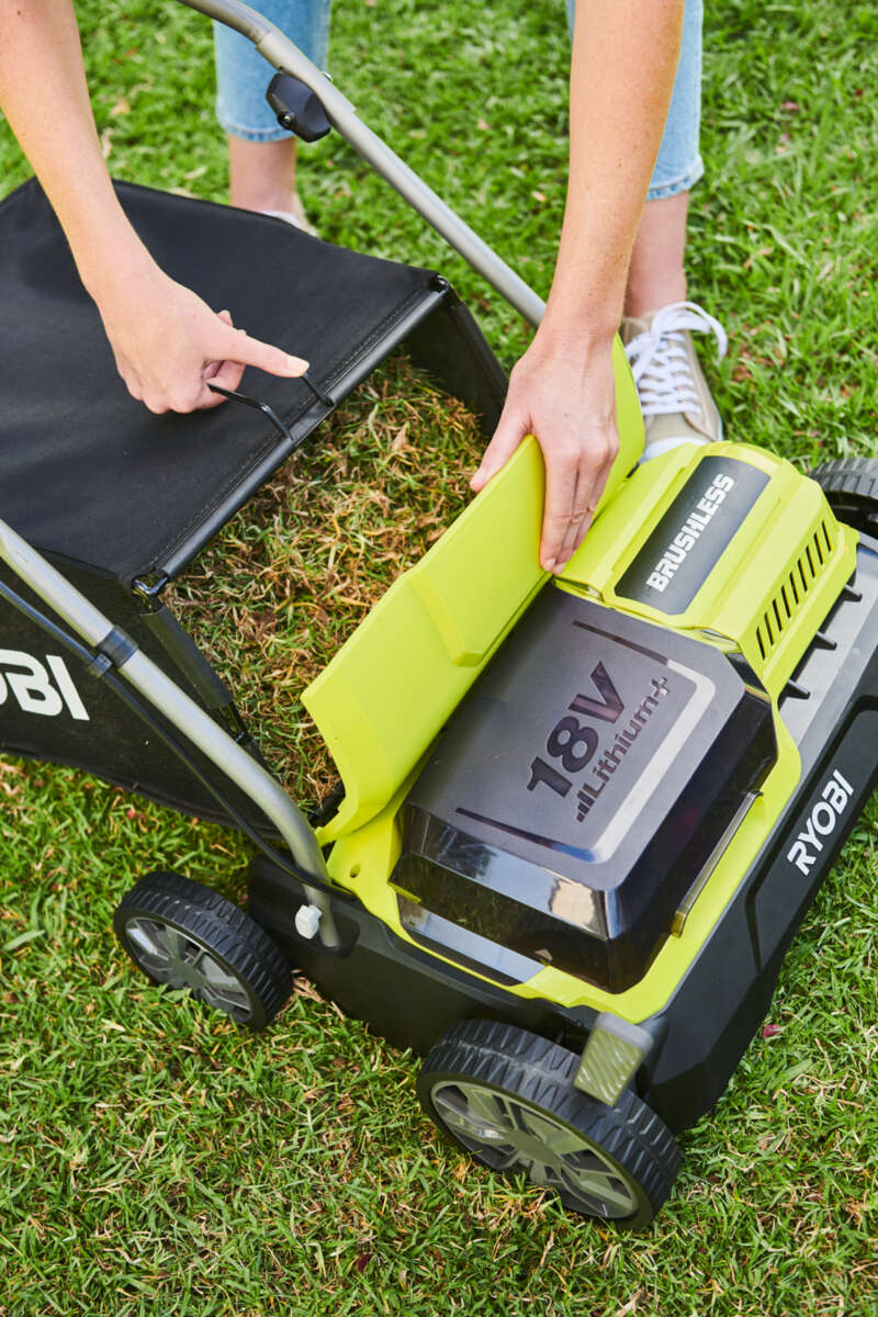 Ryobi RY18SFX35A-0 vertikalskjærer u/batteri