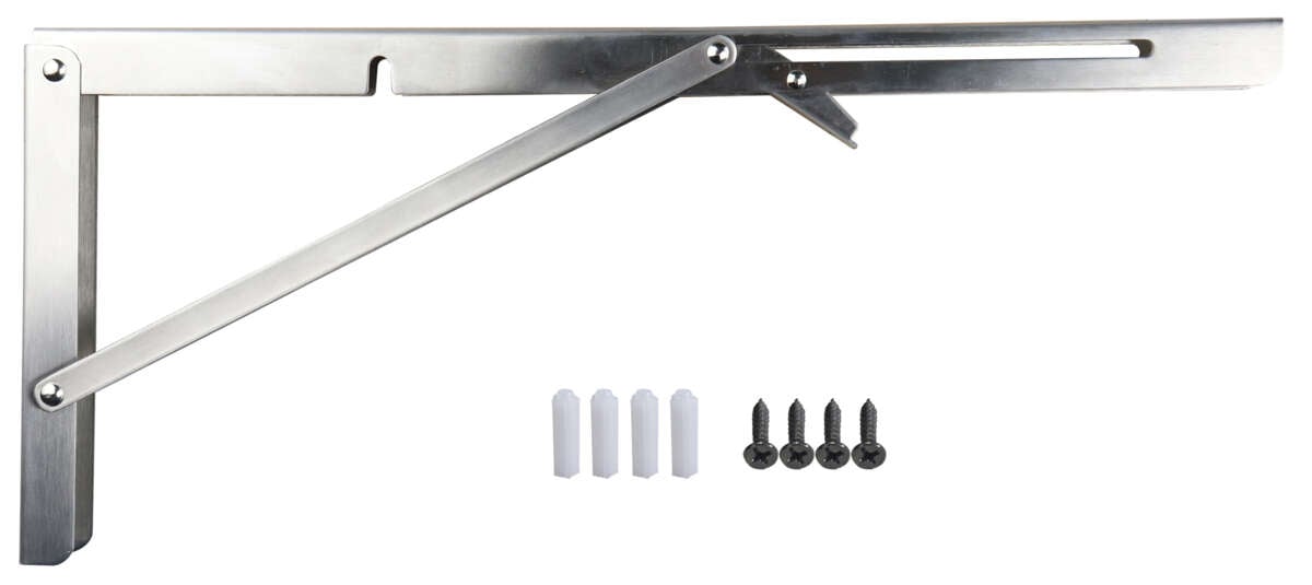 Home>it® sammenleggbar stål hylleknekt