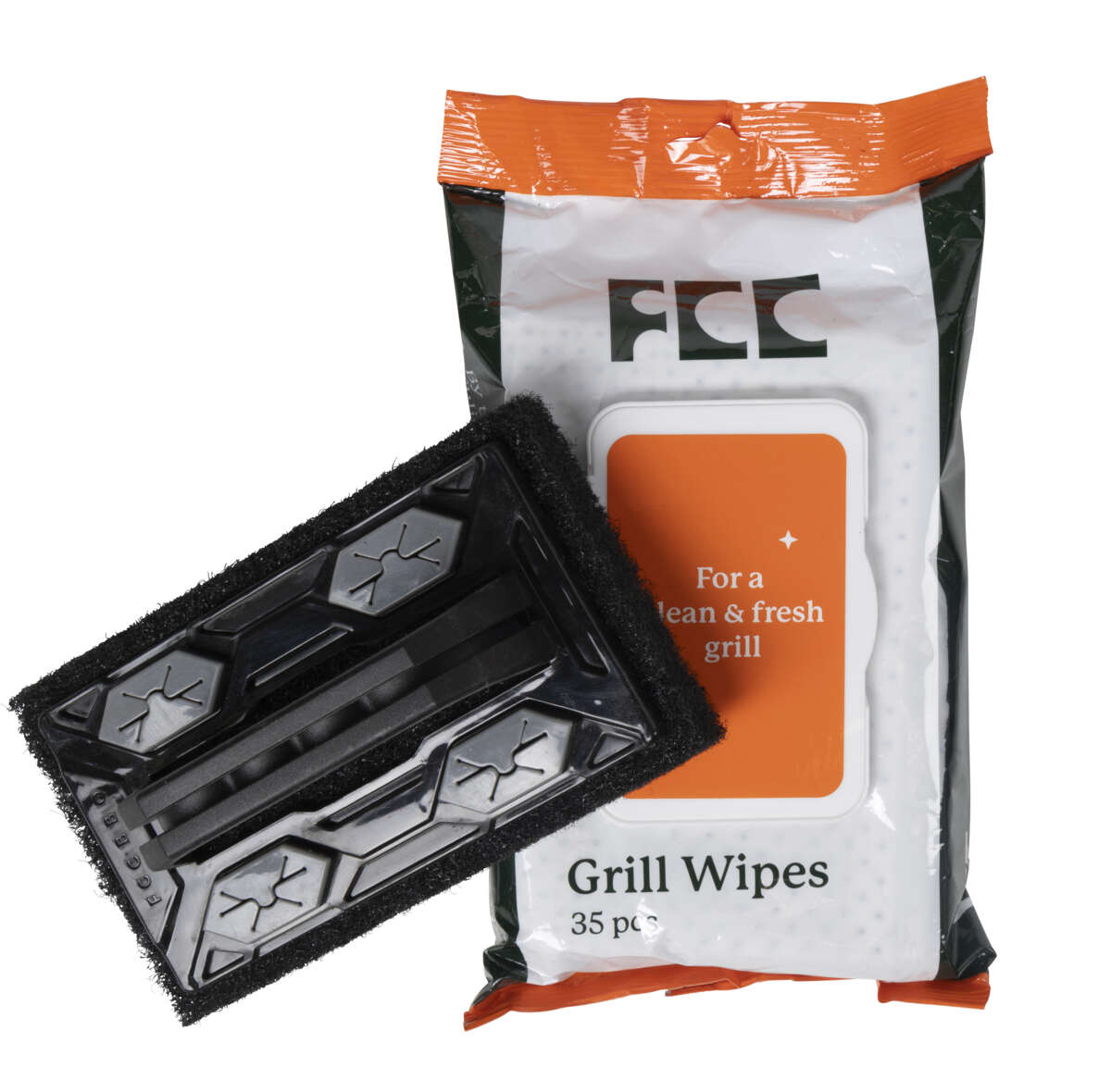 FCC wipes og holder sett