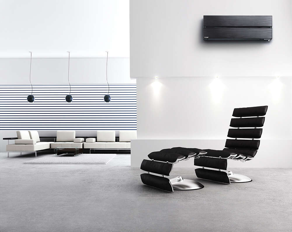 Mitsubishi Kaiteki 6300 varmepumpe, ferdig montert