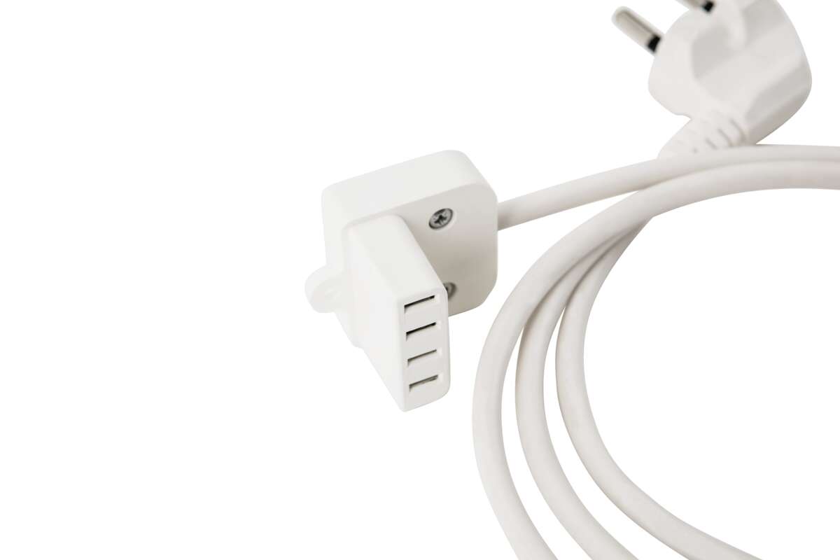 Adax ekstra kabel hvit
