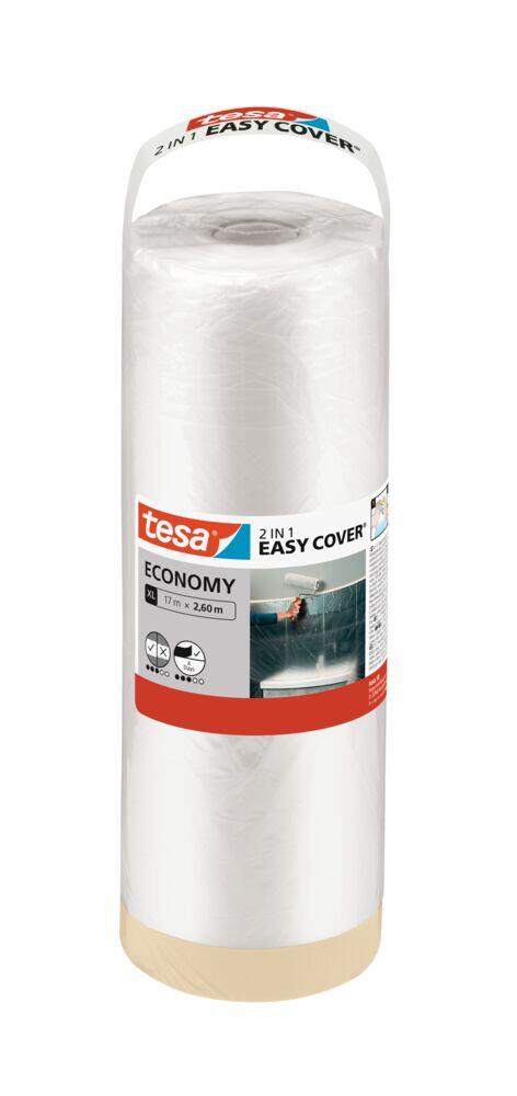 Tesa Dekkfolie Easy Cover 17m x 260cm Economy