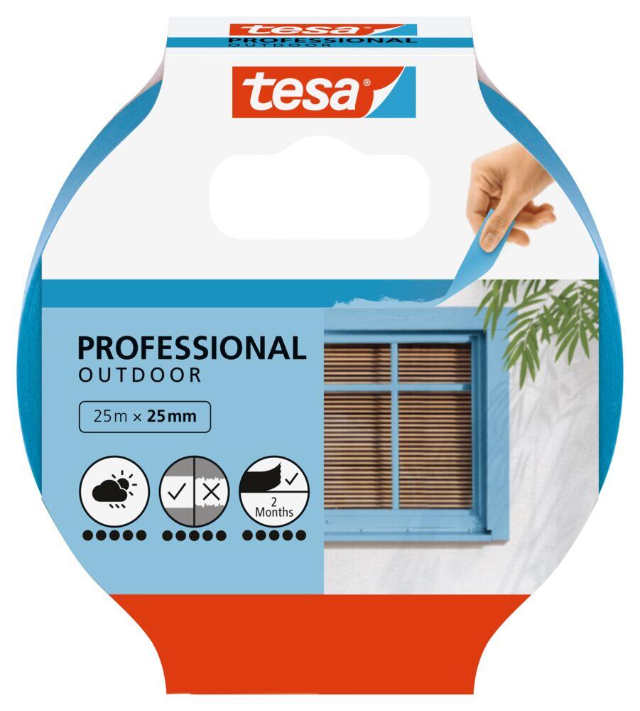 Tesa Malertape Professional Outdoor Blå