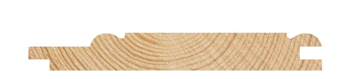 19x145 dobbelfalset grunnet sveitserkledning