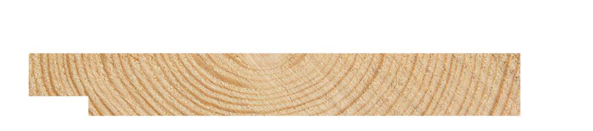 19x148 enkelfals grunnet kledning