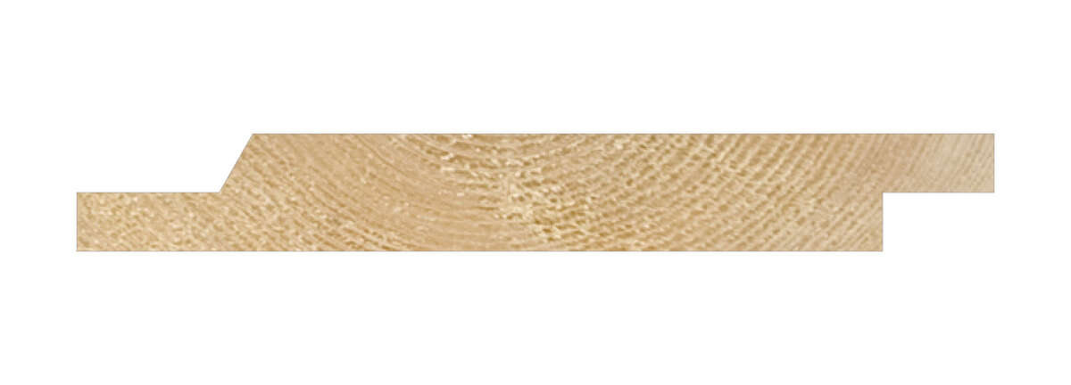 19x123 dobbelfals 60 gr grunnet kledning