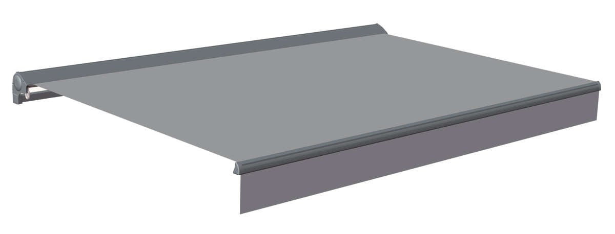 Terrassemarkise halvkassett m/motor