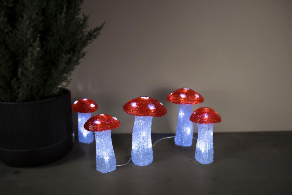 Fia akryl fluesopp 5 stk