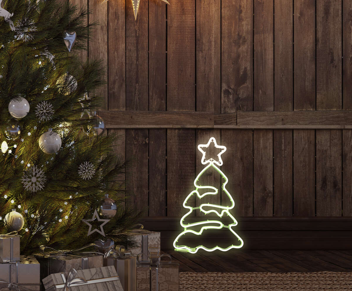 Sonja neonlight juletre
